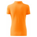 Malfini Cotton Heavy Dámska polokošeľa 216 Tangerine orange