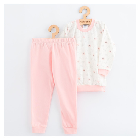 Detské bavlnené pyžamko New Baby pink bear 92/98, 20C56699