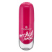 Essence  Nail Color Gel Nail Polish - 12  Orchid JUNGLE  Laky na nechty Červená