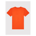 Quiksilver Tričko Comp Logo EQBZT04369 Oranžová Regular Fit
