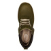 Vasky Farm Low Green - Dámske kožené členkové topánky zelené, ručná výroba jesenné / zimné topán