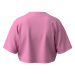 Tričko Dsquared Easy Tee Cropped T-Shirts Ružová