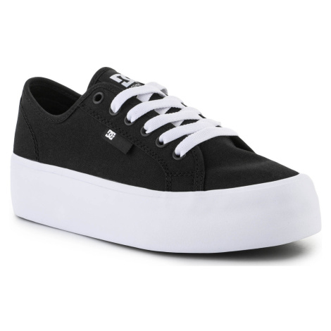 DC Shoes  DC MANUAL PLATFORM ADJS300280-BKW  Nízke tenisky Čierna