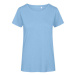 Promodoro Dámske tričko z organickej bavlny E3095 Light Blue