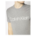 Calvin Klein Tričko Logo K10K104063 Sivá Regular Fit