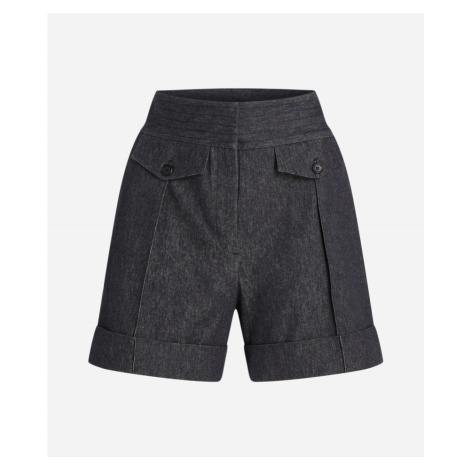 Šortky Karl Lagerfeld Klxav Tailored Dnm Look Shorts Dark Blue