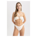 DEFACTO Fall In Love Regular Fit Bikini Bottom