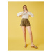 Koton Pocket Pleated Detailed Shorts