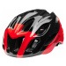 Briko Teke Shiny Black/Red Prilba na bicykel