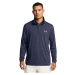 UA Playoff Printed 1/4 Zip-BLU