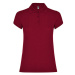 Roly Star Dámske polo tričko PO6634 Garnet Red 57