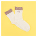 Tommy Hilfiger TH Women Home Sock krémové