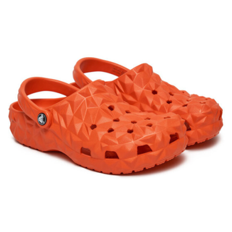 Crocs Šľapky Classic Geometric Clog 209563 Červená