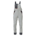 Cerva Montrose Pánske pracovné nohavice s trakmi 03020377 sivá/tm.sivá