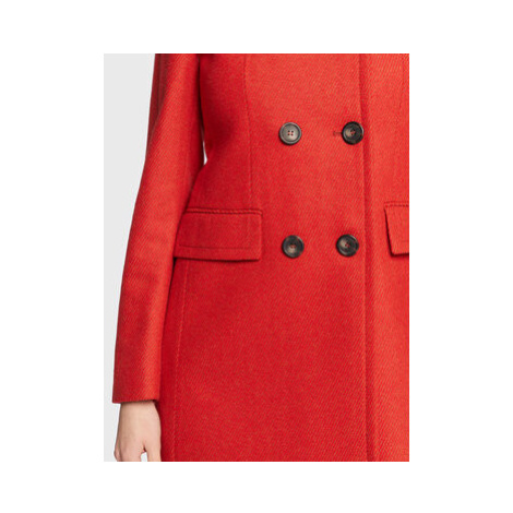 Sisley Prechodný kabát 2BOYLN01M Oranžová Regular Fit