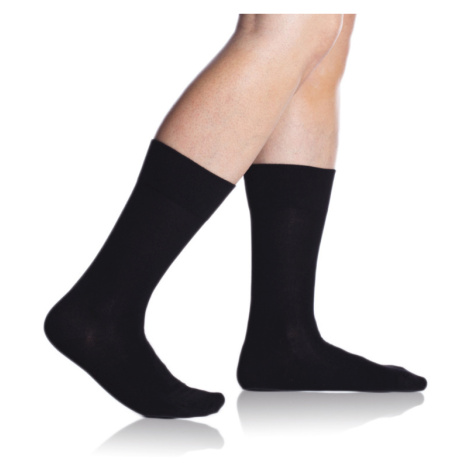 Bellinda BAMBUS COMFORT SOCKS - Klasické pánske ponožky - čierna