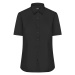 James & Nicholson Dámska košeľa s krátkym rukávom JN679 - Čierna