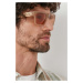 Slnečné okuliare Versace pánske, béžová farba