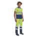 Cerva Cadiz Pánska HI-VIS polokošeľa 03050053 žltá/navy