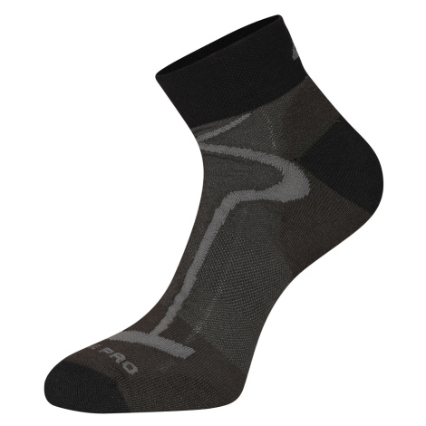 Sports ankle socks ALPINE PRO GANGE dk.true gray
