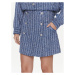 Custommade Mini sukňa Rachelle 999830902 Modrá Regular Fit