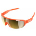 POC DO Half Fluorescent Orange Translucent/Violet Gray Cyklistické okuliare