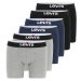 LEVI'S ® Boxerky  námornícka modrá / sivá melírovaná / čierna / biela