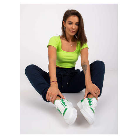 T-shirt-RV-TS-7538.12P-fluo green Rue Paris