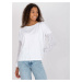 White blouse with lace sleeves Shantelle RUE PARIS