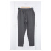 Trendyol Anthracite Melange Regular/Normal Cut Polar Fleece/Warm Sweatpants