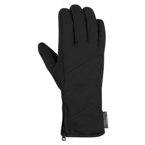 Reusch LOREDANA STORMBLOXX TOUCH-TEC Dámske lyžiarske rukavice, čierna, veľkosť
