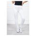 Dámske džínsové nohavice 2222-1 / 19981 White - Kesi bílá