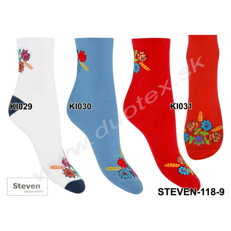 STEVEN Dámske ponožky Steven-118D-029 KI031