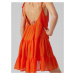 VERO MODA Letné šaty 'Lasley'  oranžová