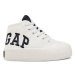 Gap Plátenky Jackson Mid Twl GAI501F6TYWHITGP Biela