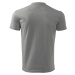 Rimeck Base Unisex tričko R06 tmavo šedý melír