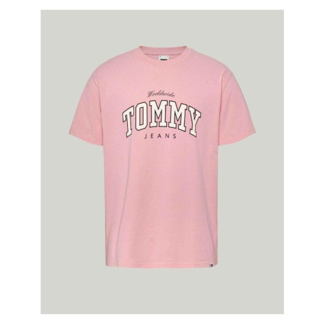 Tommy Hilfiger  DM0DM18287THA  Tričká s krátkym rukávom Ružová