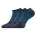 Voxx Rex 18 Unisex nízke ponožky - 3 páry BM000004106100100217 tyrkys
