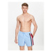 Tommy Hilfiger Plážové šortky Medium Drawstring UM0UM02857 Modrá Regular Fit