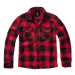 Detská košeľa Brandit Checkshirt Kids - red/black