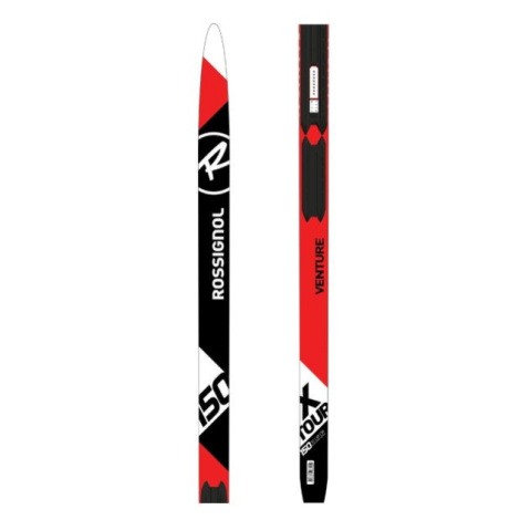 Rossignol XT VENTURE JR WXLS+TOUR JR STEP IN Juniorské klasické bežecké lyže, čierna, veľkosť
