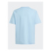 Adidas Tričko Camo IR7776 Modrá Loose Fit
