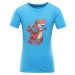 Children's cotton T-shirt nax NAX JULEO blue jewel variant pd
