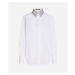 Košeľa Karl Lagerfeld Rhinestone Collar Shirt White