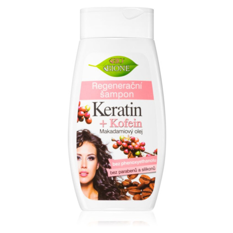 Bione Cosmetics Keratin + Kofein regeneračný šampón