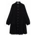 MANGO Košeľové šaty 'Sofia'  čierna