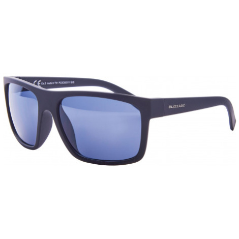 Športové okuliare BLIZZARD Sun glasses PCSC603111, rubber black, 68-17-133