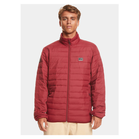 Quiksilver Prechodná bunda Scaly Fz Jckt EQYJK04007 Červená Regular Fit