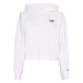 Tommy Jeans Mikina - TJW BXY CROP TAPING HOODIE biela