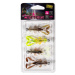 Fox rage gumová nástraha ultra uv micro critter mixed colour loaded 3g lure pack 5 cm 4 ks